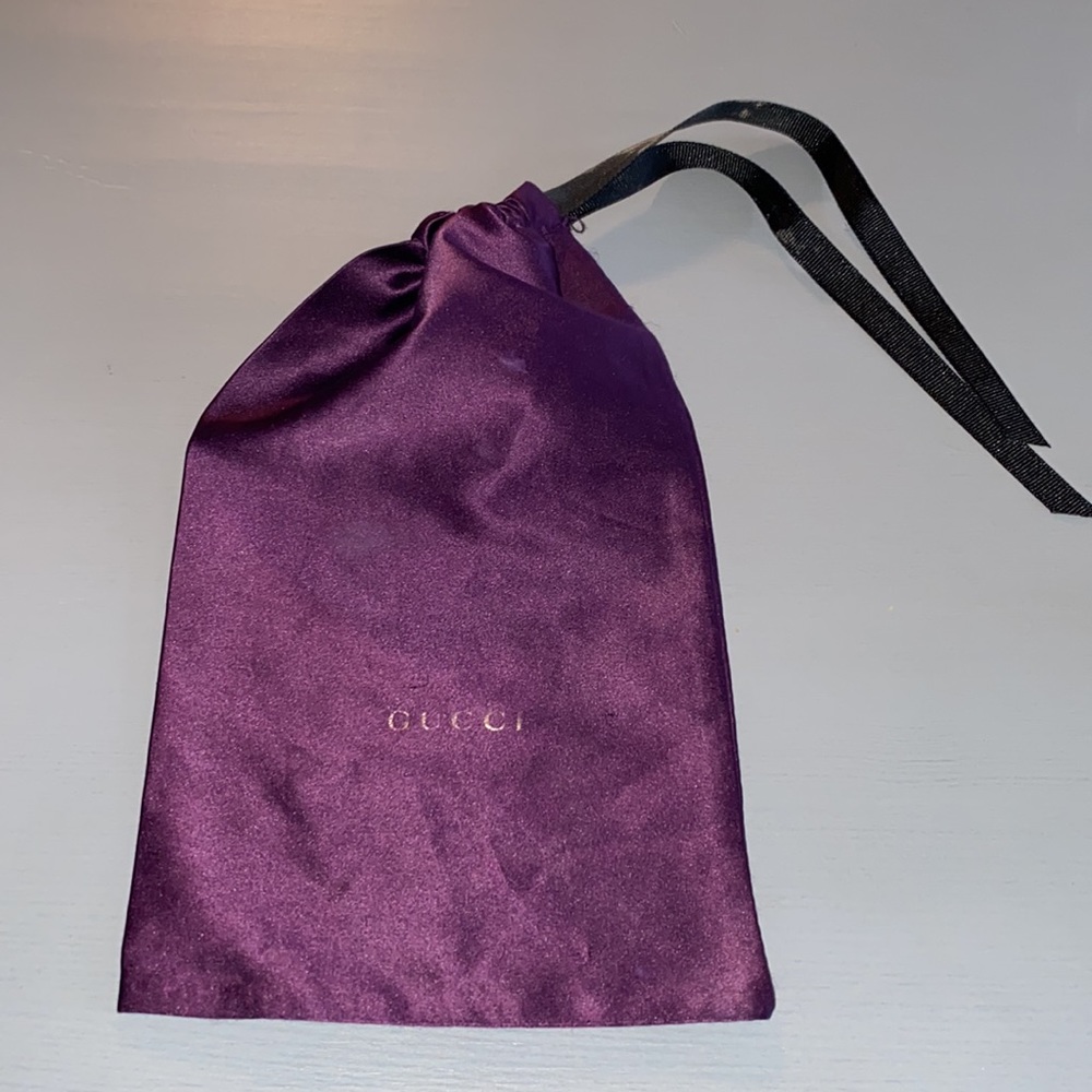 Gucci Satin Purple Dust Bag!